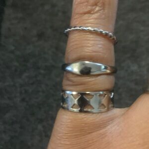 Silver 💍 Ring Bundle